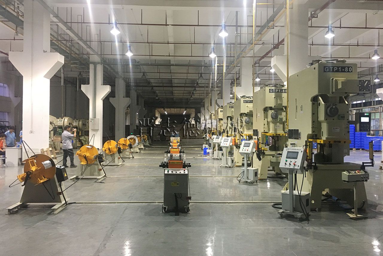 精密沖床自動化生產線,氣動沖床自動化生產線